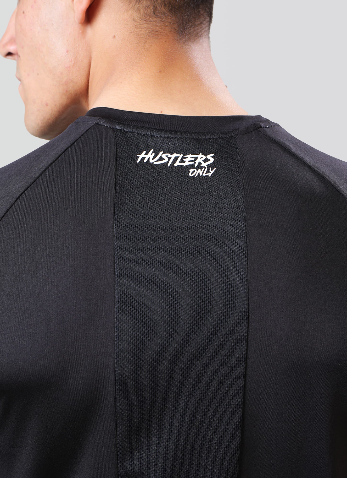 Ace Dryflex Black Gym T-shirt for Mens | HustlersOnlyUK