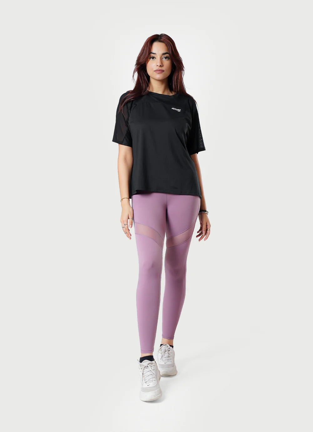 Breeze T-Shirt With Mesh Black For Workout | HustlersOnlyUK