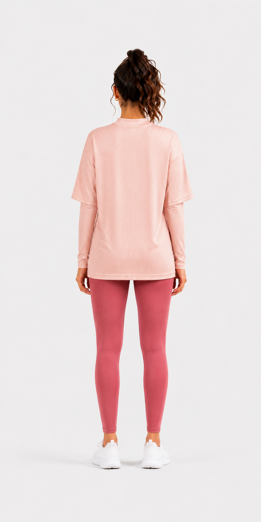 Essential Modest Top - Peach