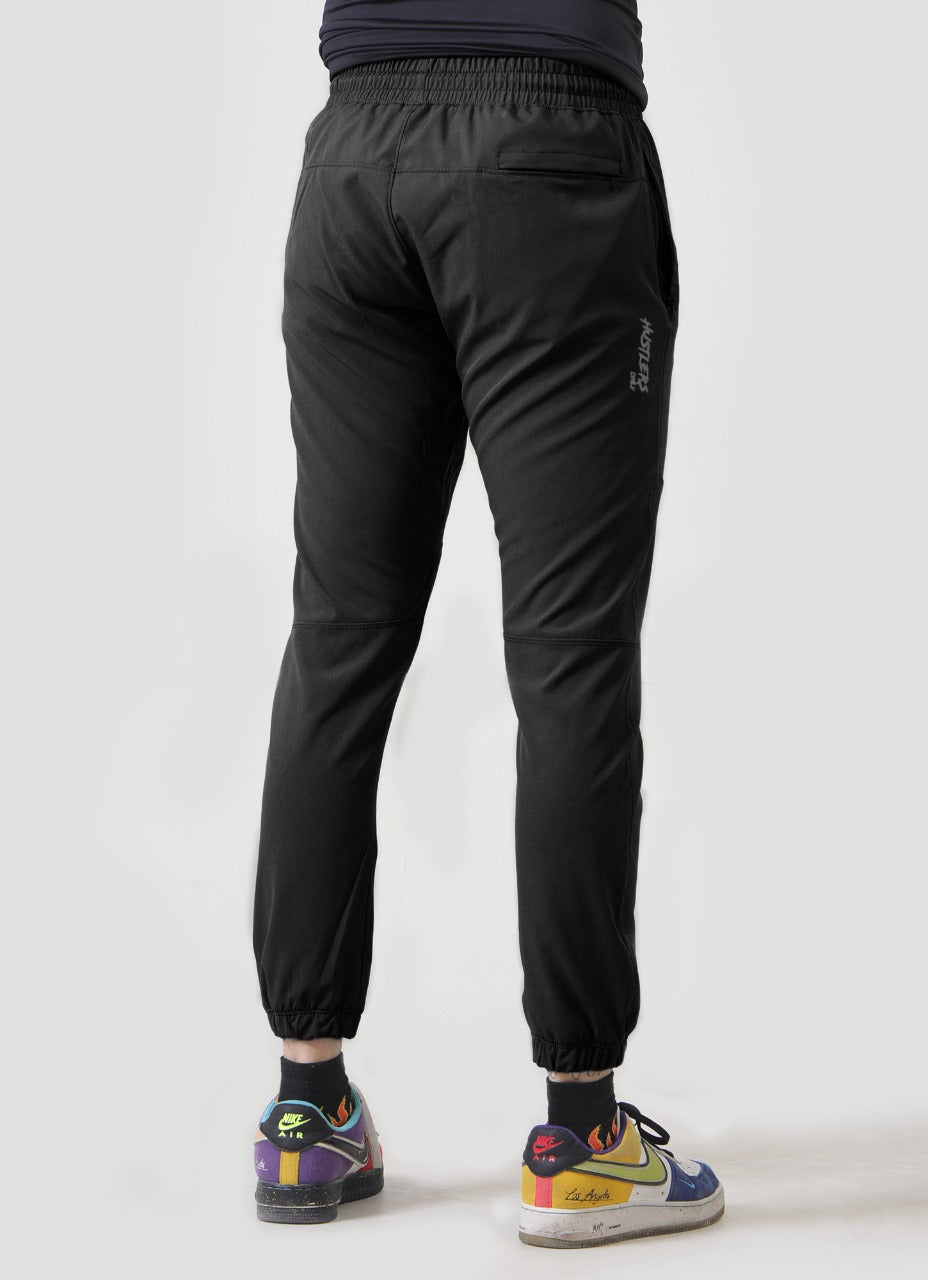 Comfort Black Joggers for Mens | HustlersOnlyUK