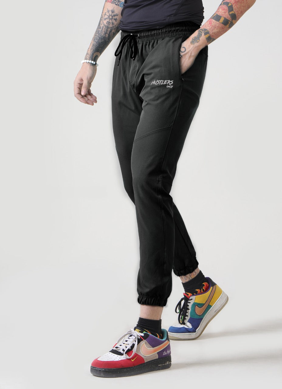Comfort Joggers Black for Mens | HustlersOnlyUK