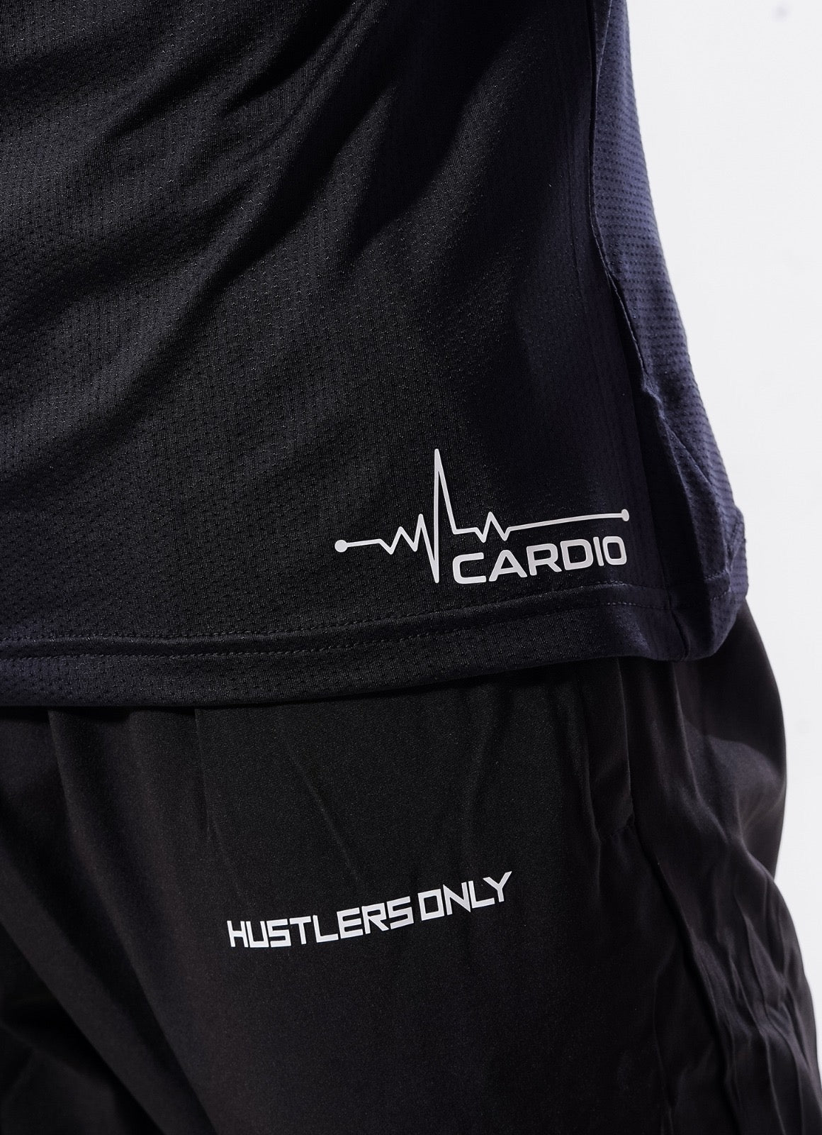 Crest Cardio Tshirt - Jet Black