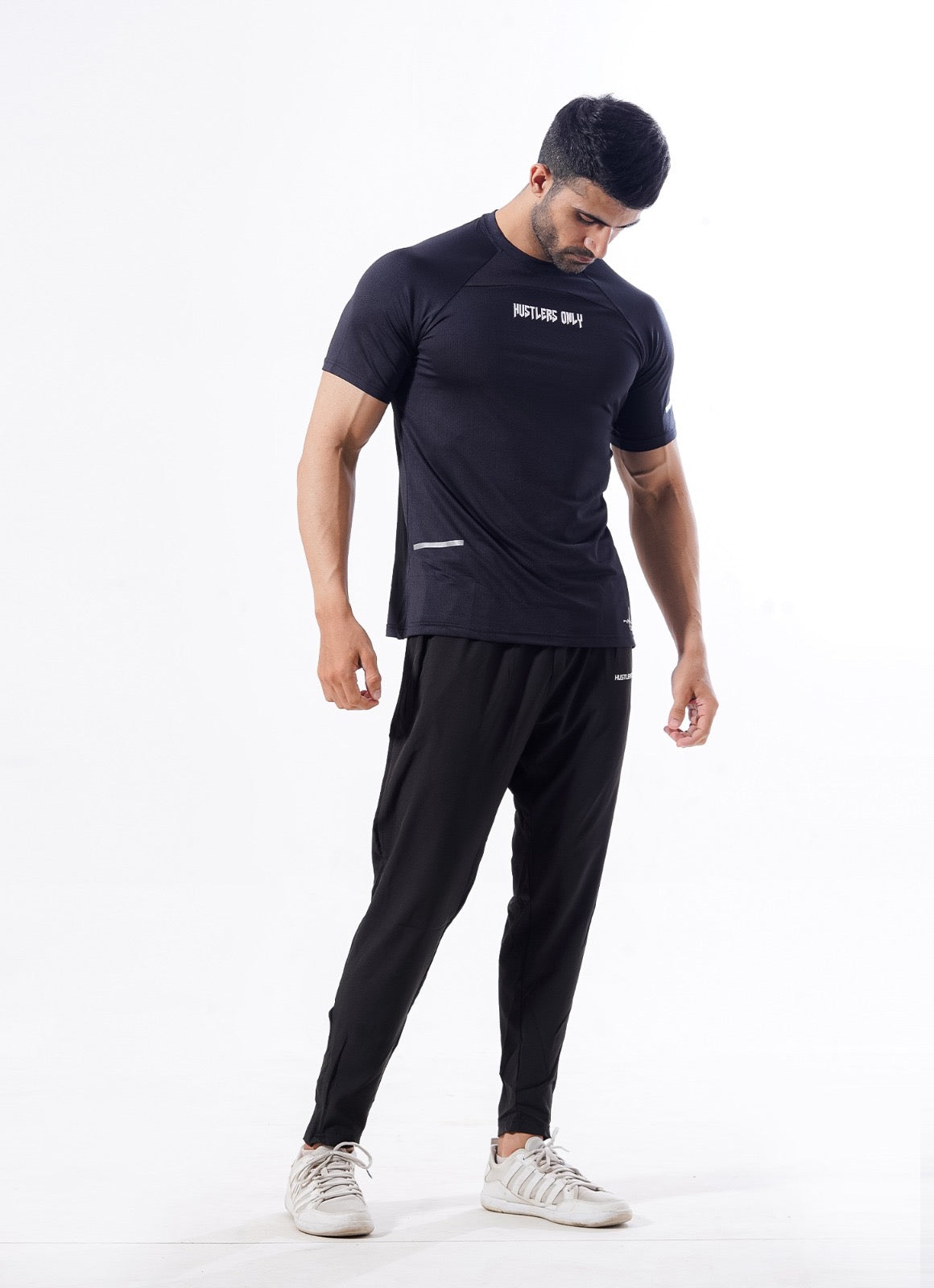 Crest Cardio Tshirt - Jet Black