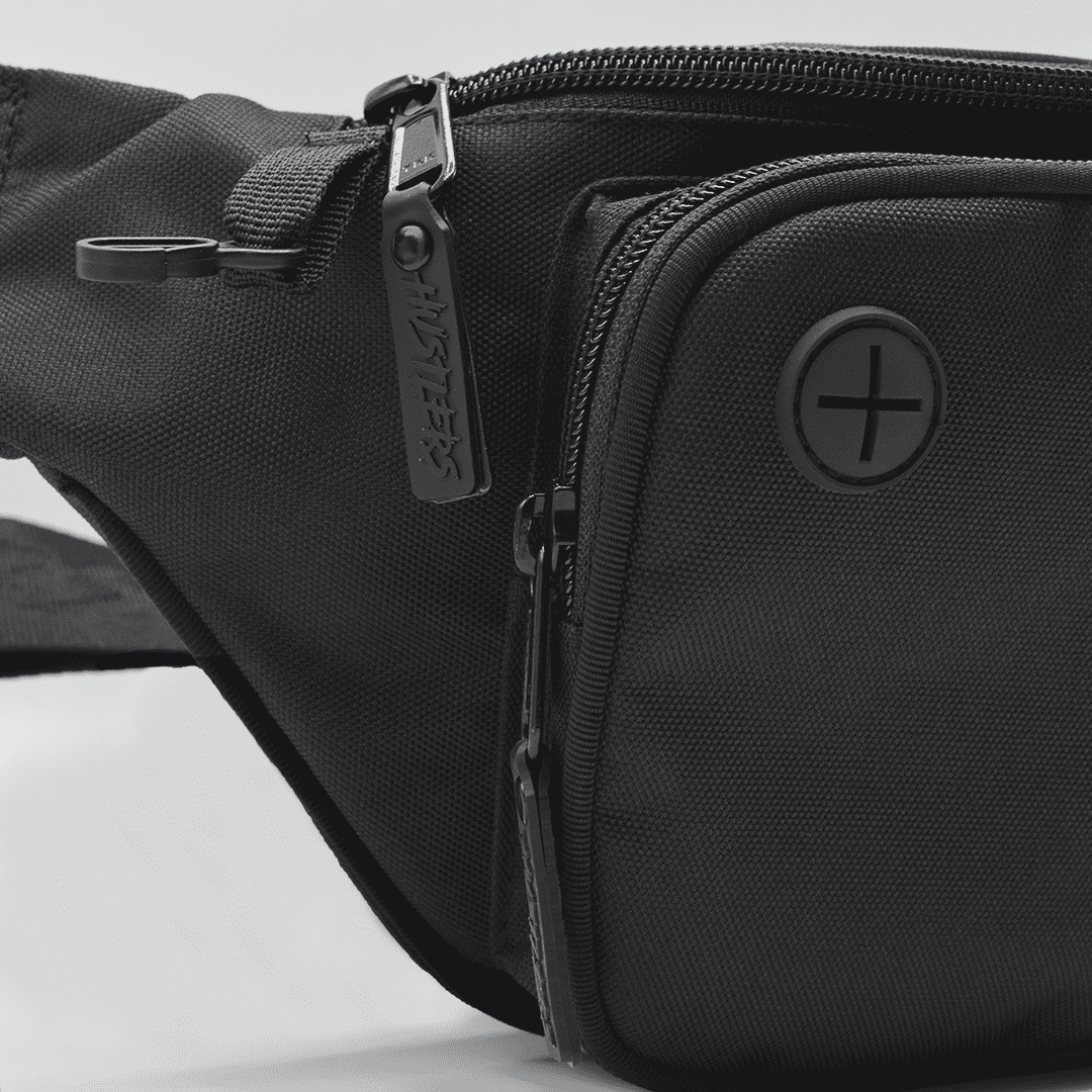 Black Cross Body Utility Bag | HustlersOnlyUK