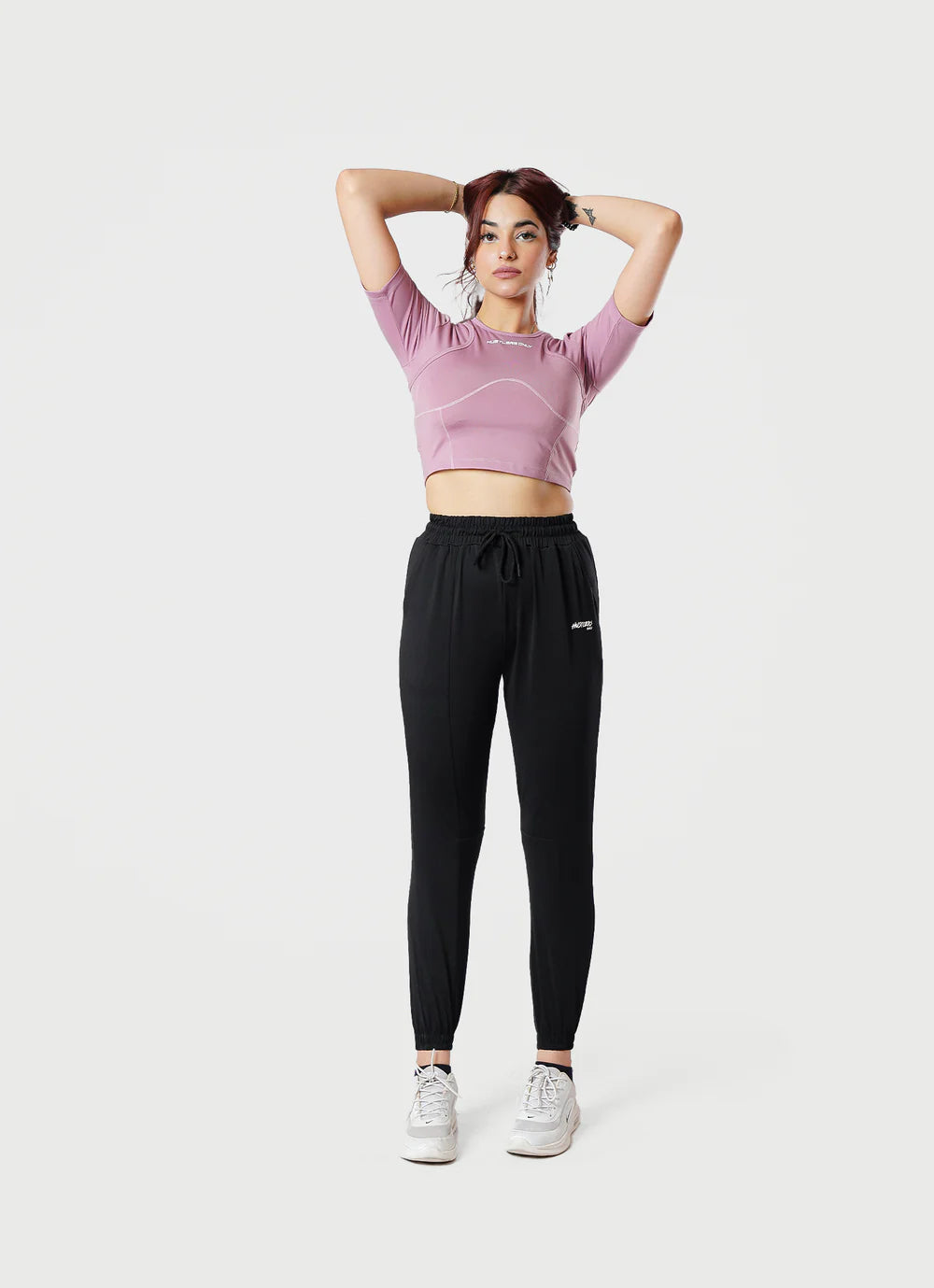 Pink Crossover Croptop | HustlersOnlyUK