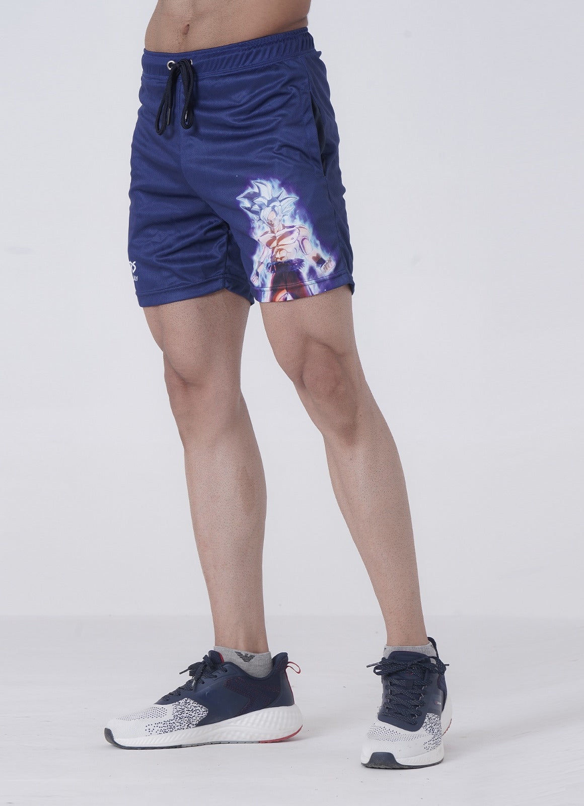 Goku's Ultra Instinct Shorts Mens | HustlersOnlyUK