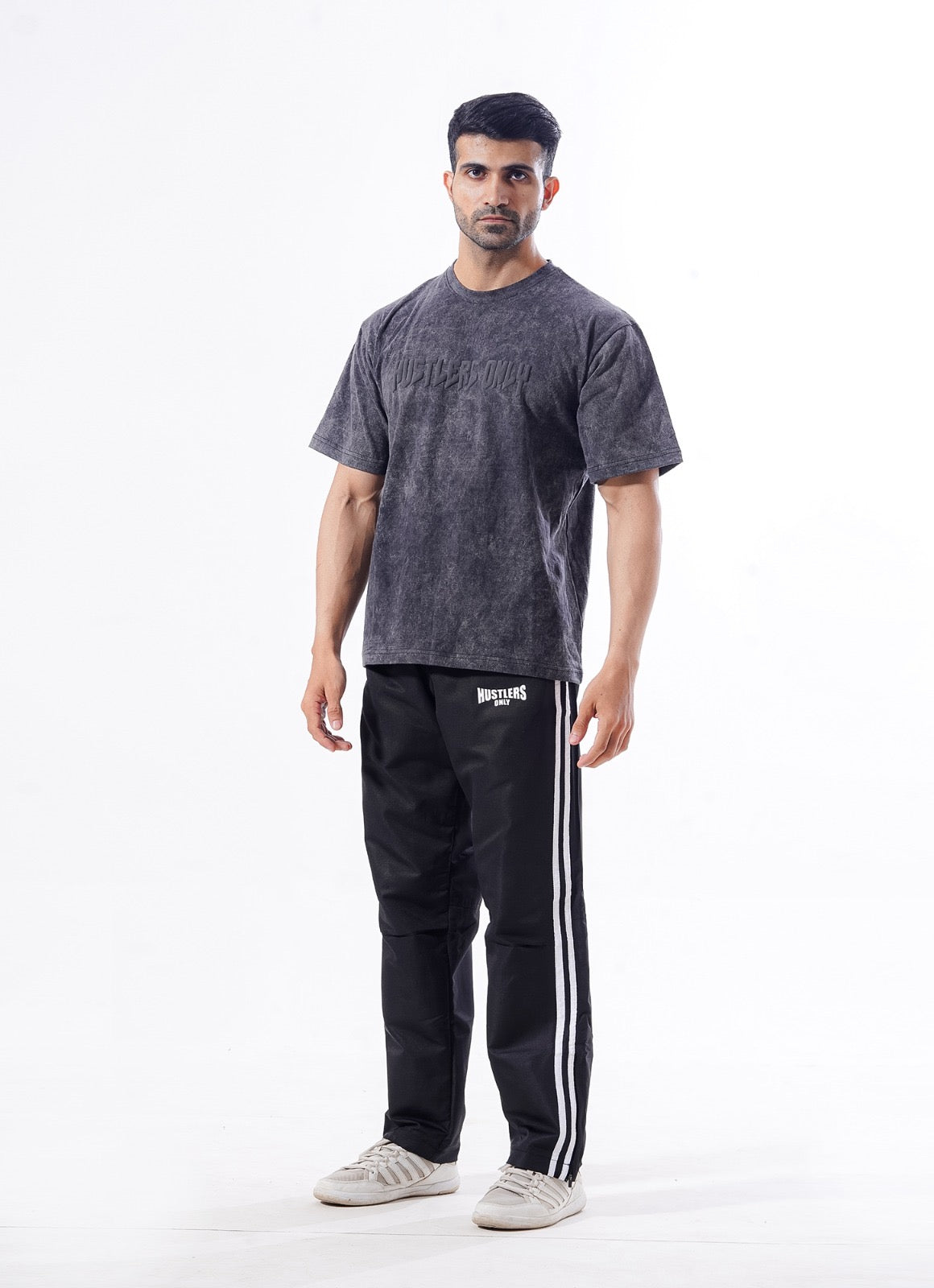 Hercules Track Pants Black For Men | HustlersOnlyUK
