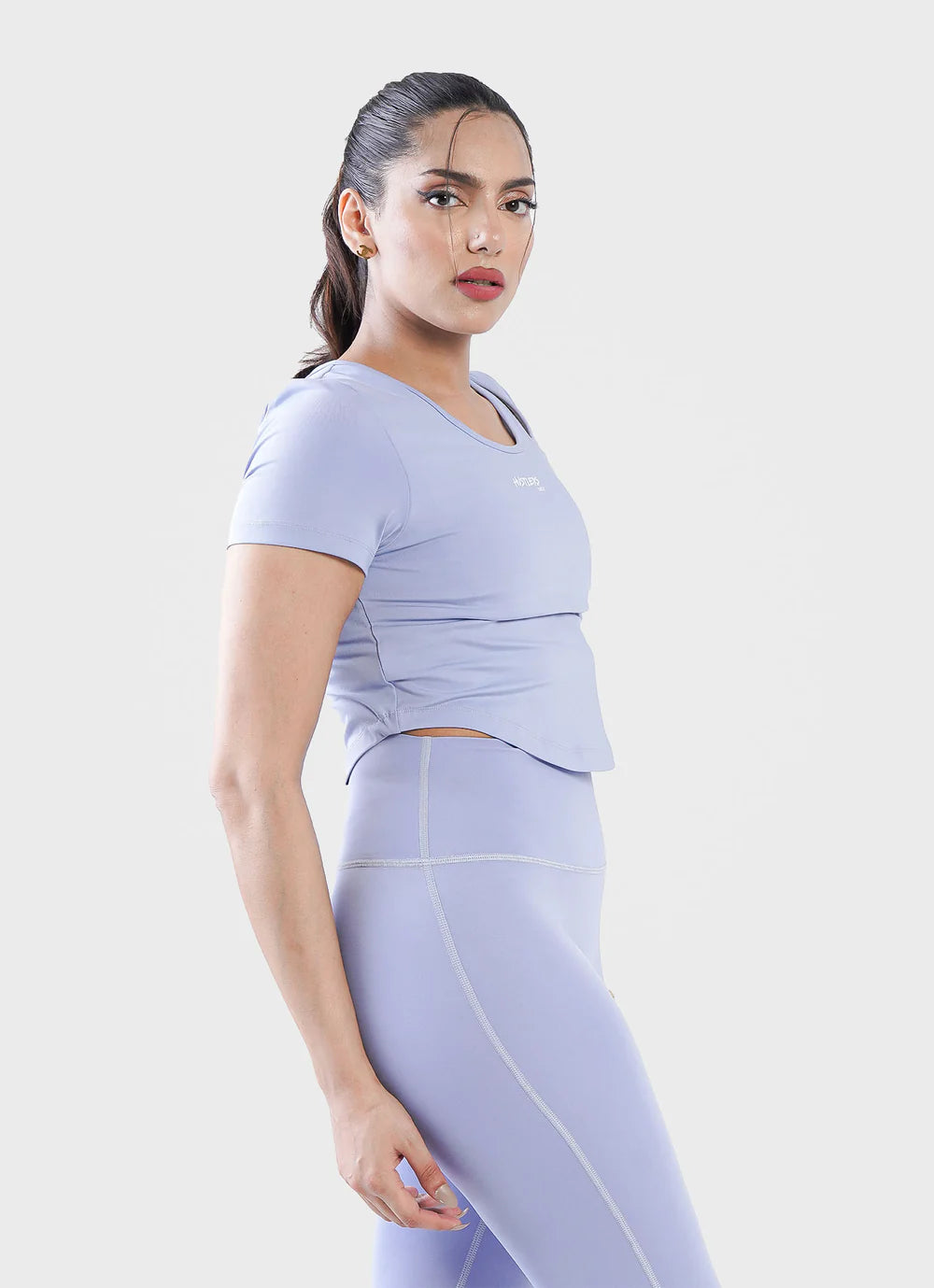 Blue Onyx Crop TShirt For Women | HustlersOnlyUK