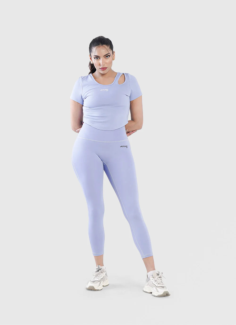 Blue Onyx Crop TShirt For Gym | HustlersOnlyUK