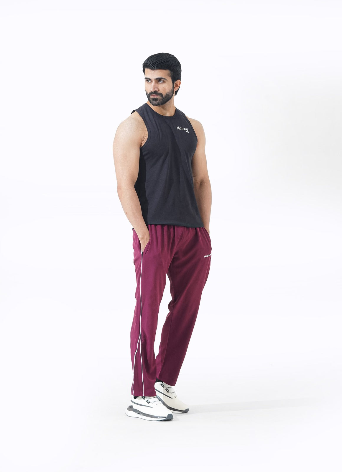 Pursuit Baggy Joggers - Maroon