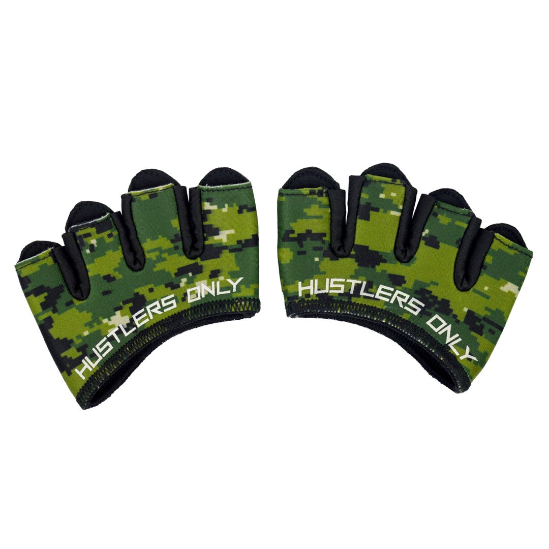 camo Palm Protection Gloves For Weightlifting | HustlersOnlyUK