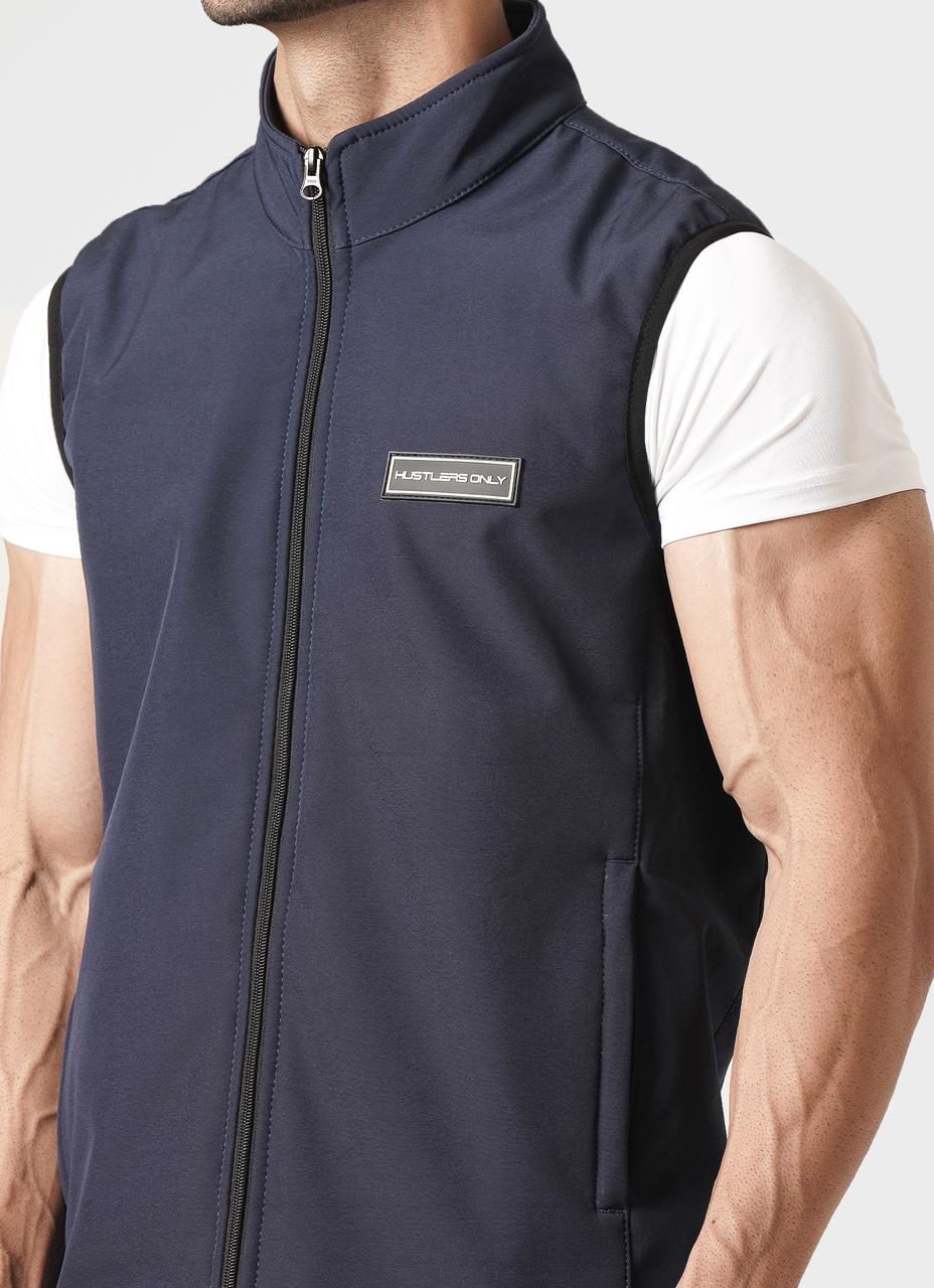 Utility Combat Vest Black Mens | HustlersOnlyUK