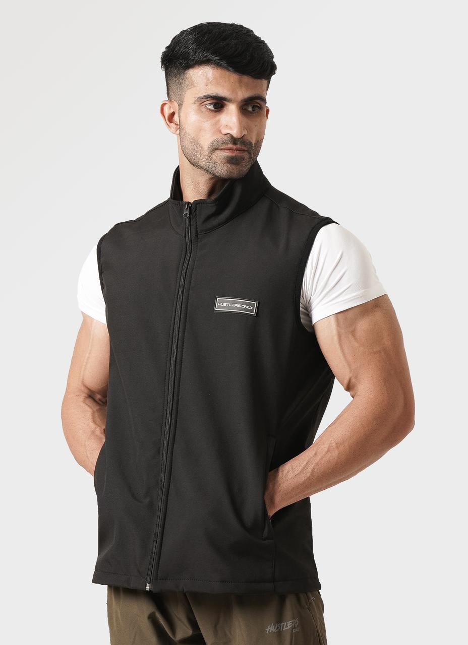 Black Combat Vest | HustlersOnlyUK