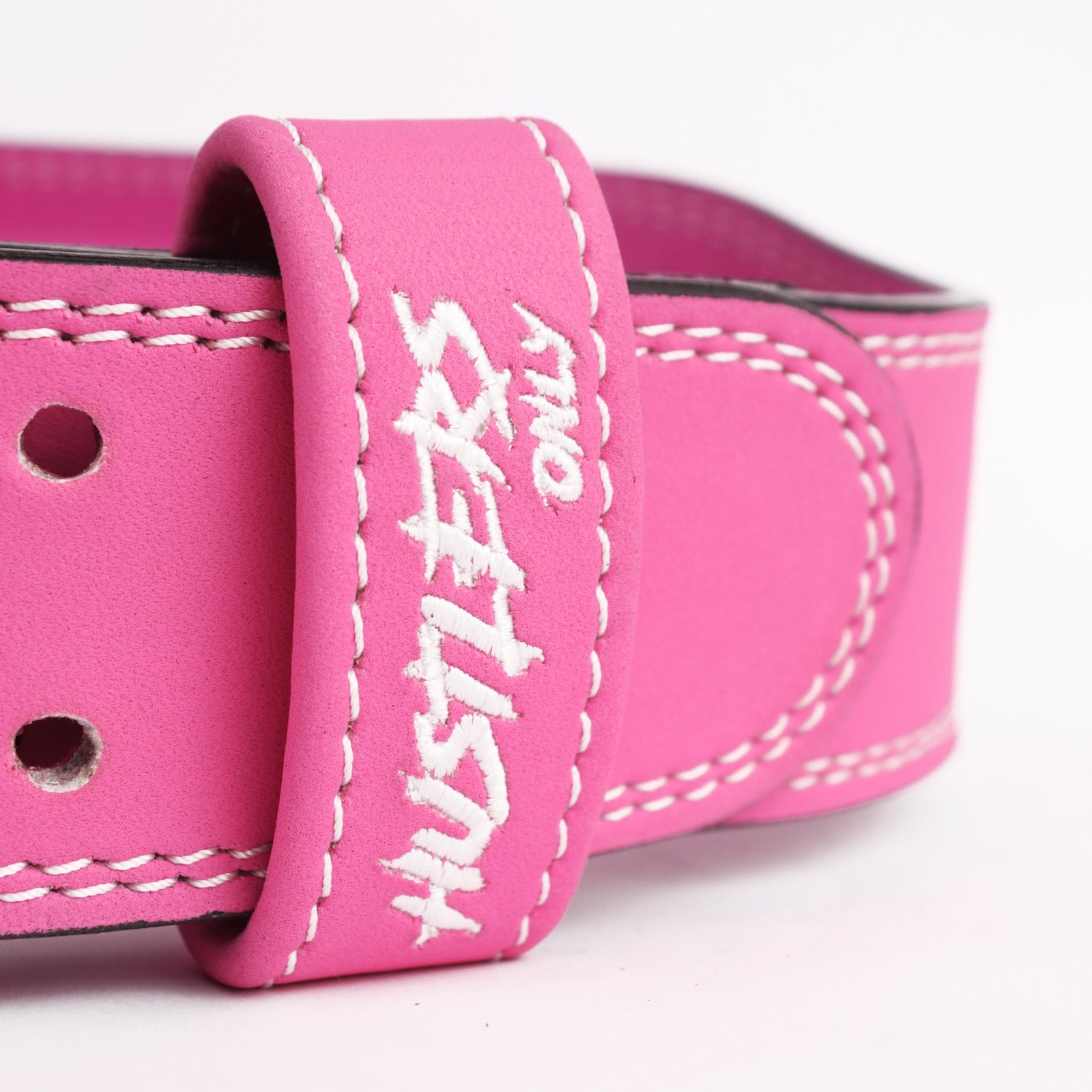 Weightlifting Prong Belt - Barbie Pink