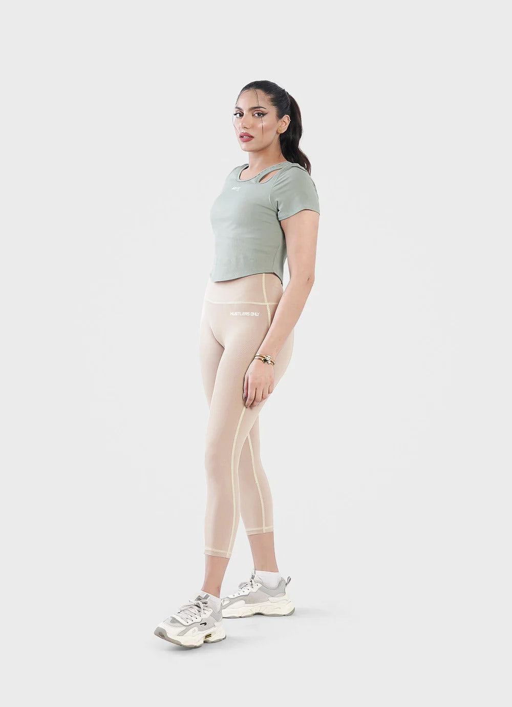 Hyperflex Seamless Leggings - Oat