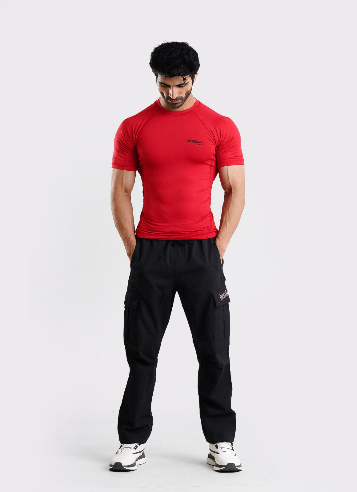 Core Compression T-Shirt-Red