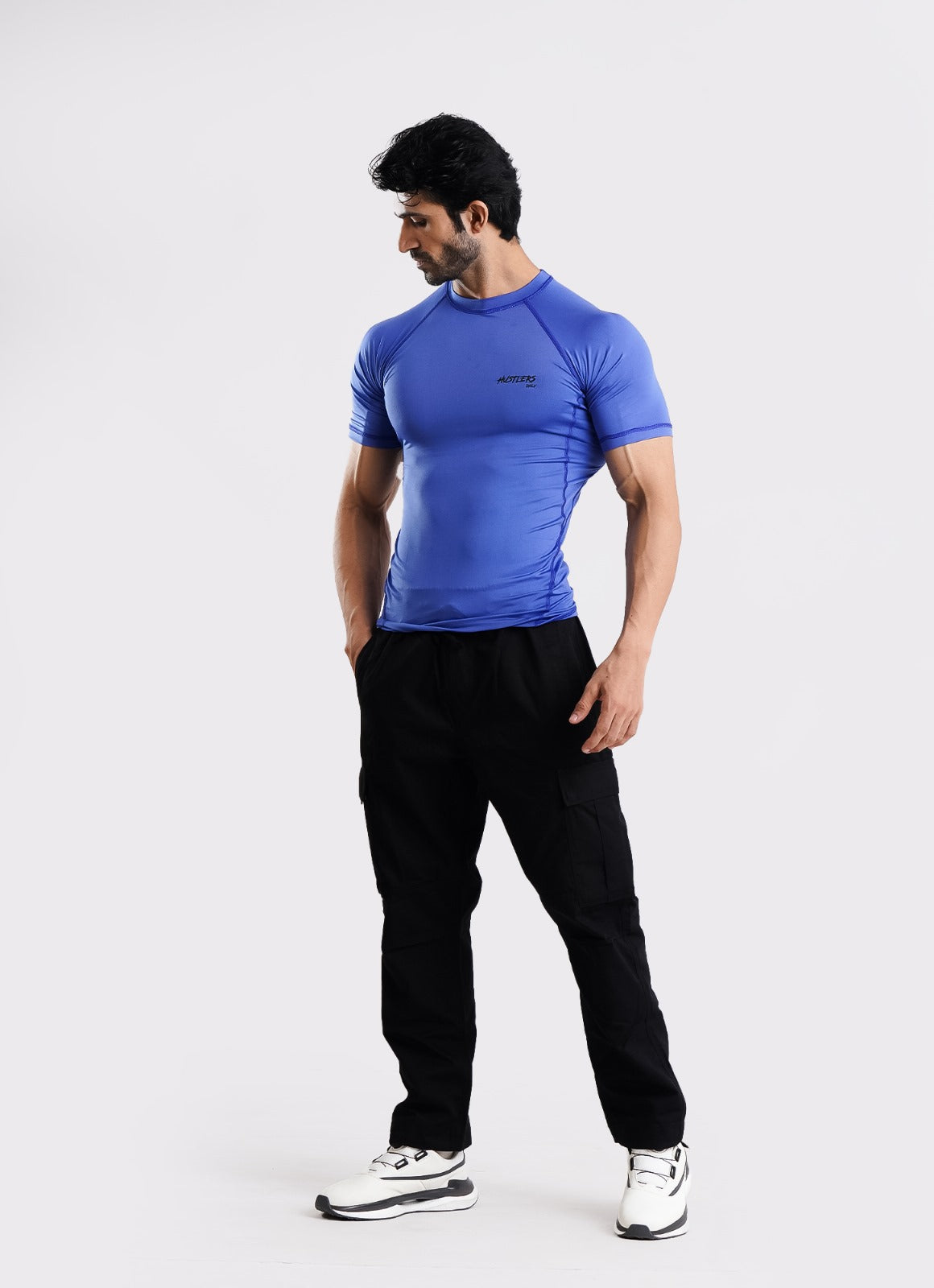 Core Compression T-Shirt-Blue