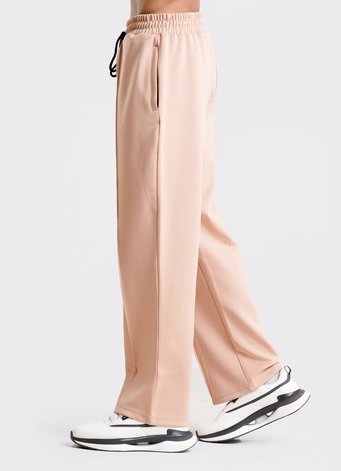 Relaxed Pleated Trouser - Brown