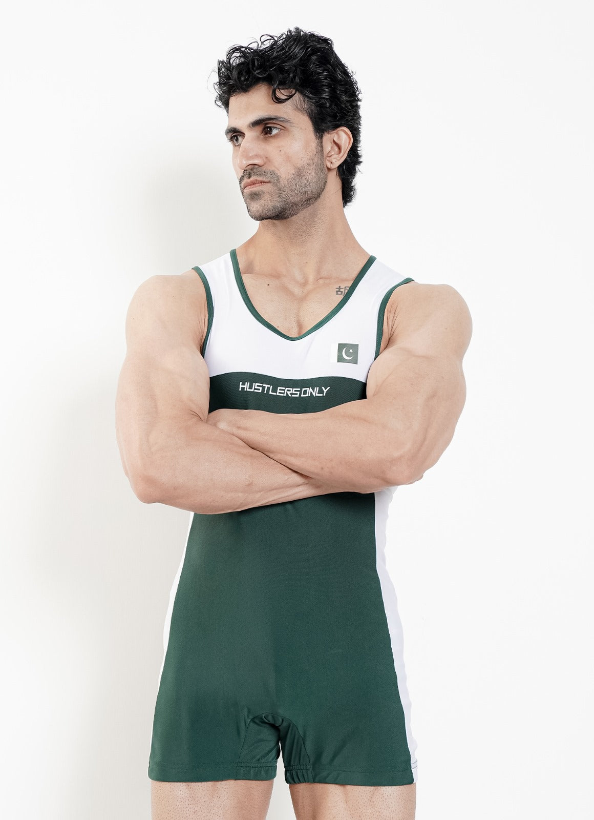 Powerlifting Singlet - Green