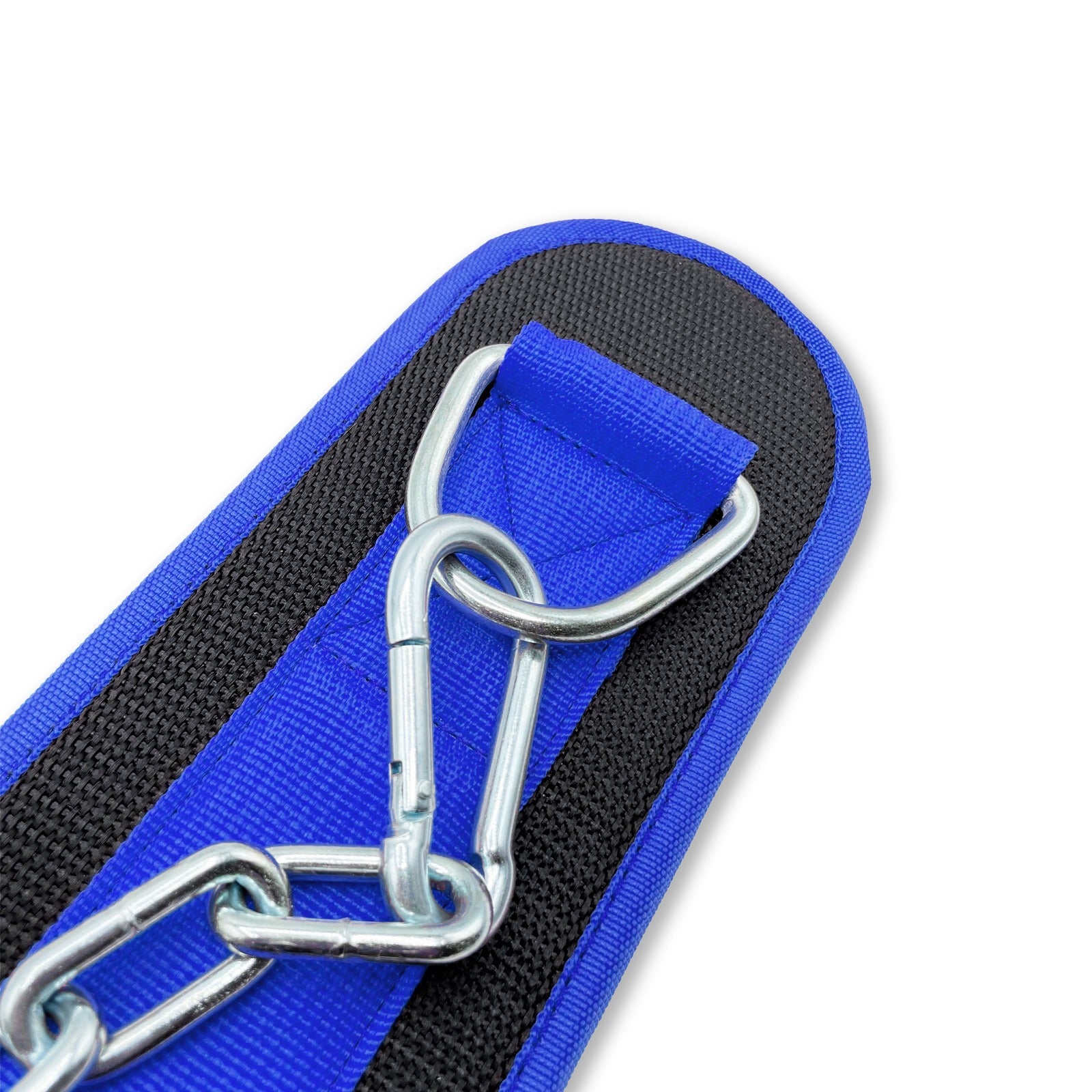 Dip Belt with Steel Chain - Blue