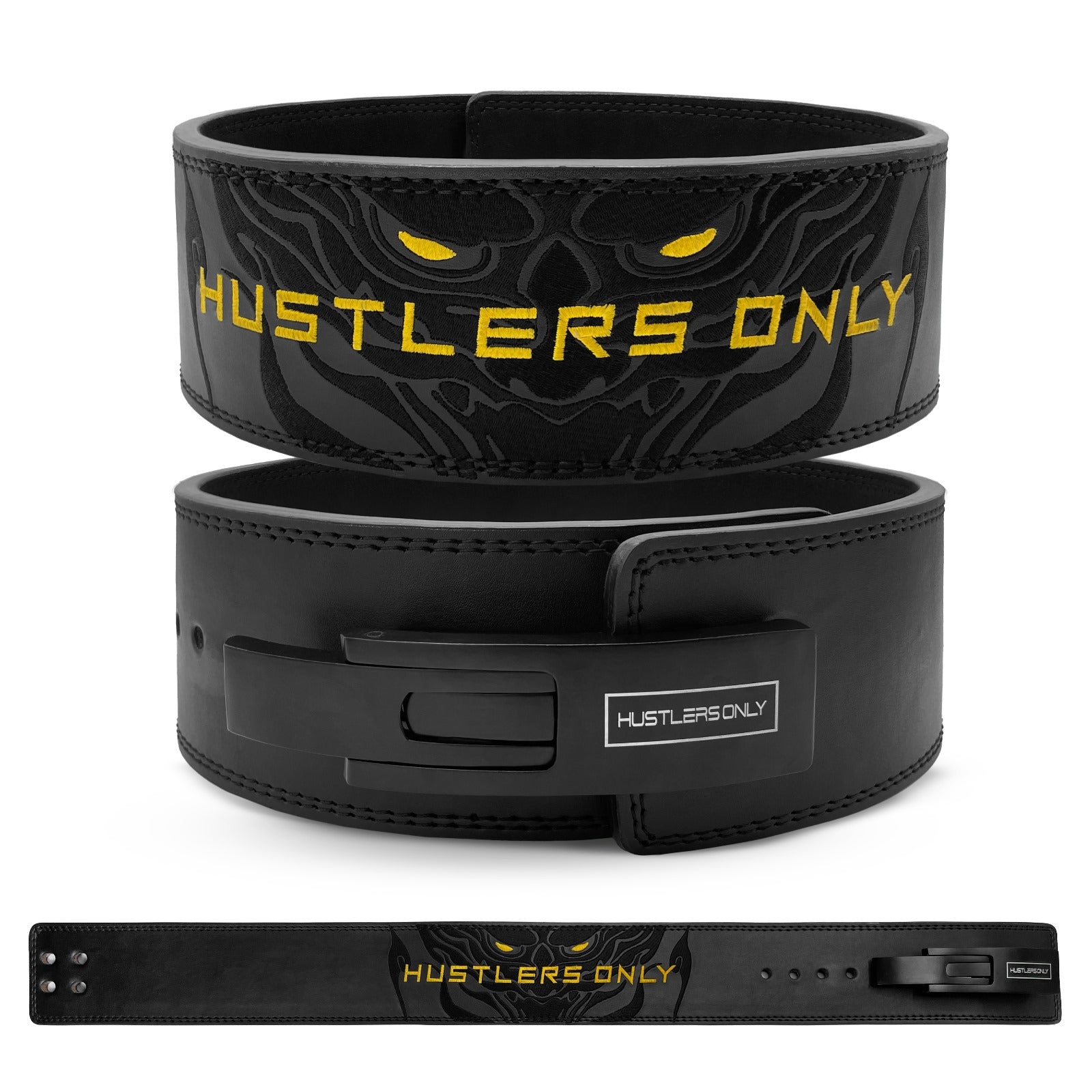 10mm Oni Lever Belt - Black