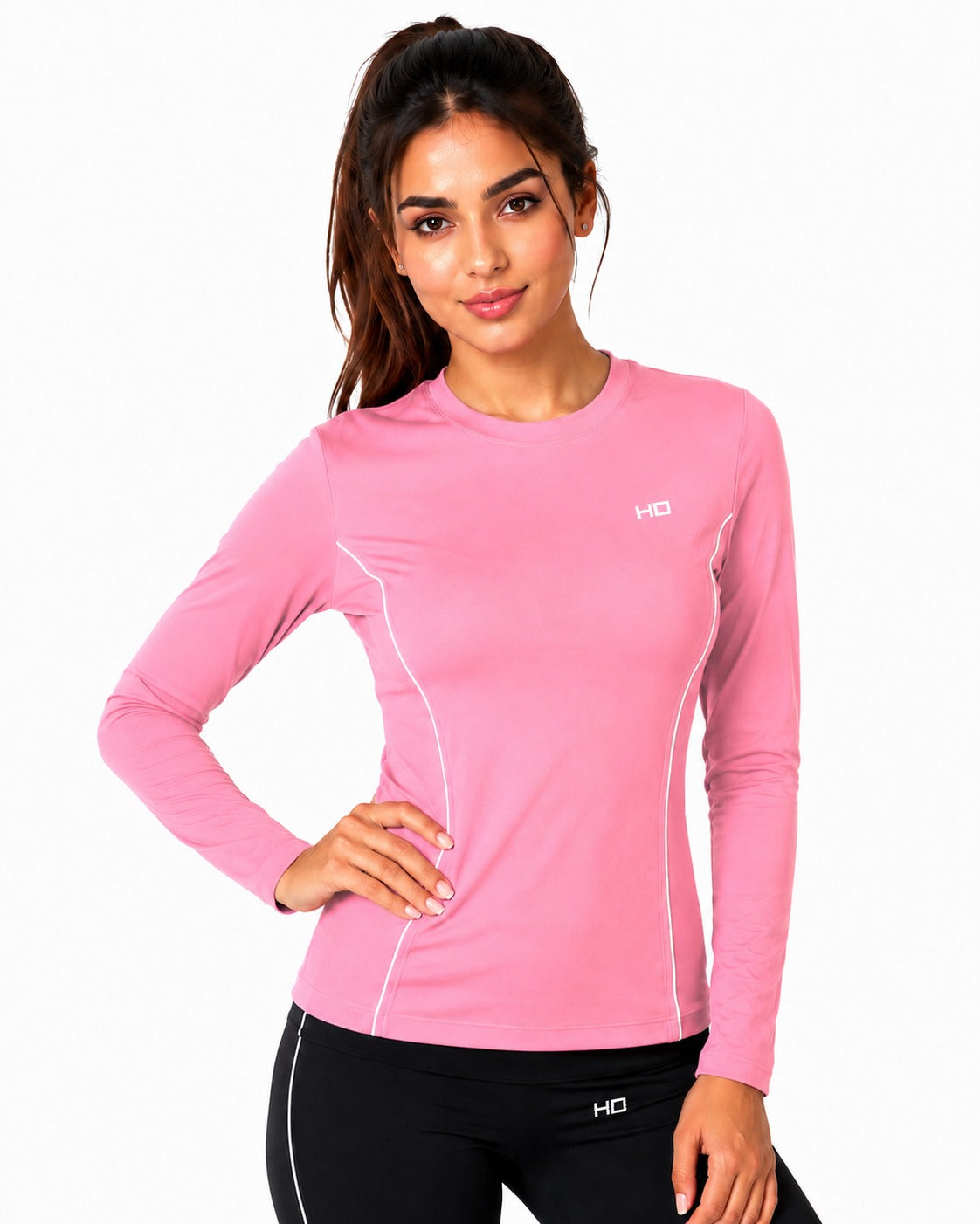 Nova Compression T-Shirt - Pink
