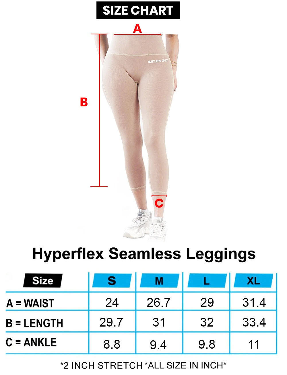 Hyperflex Seamless Leggings - Oat
