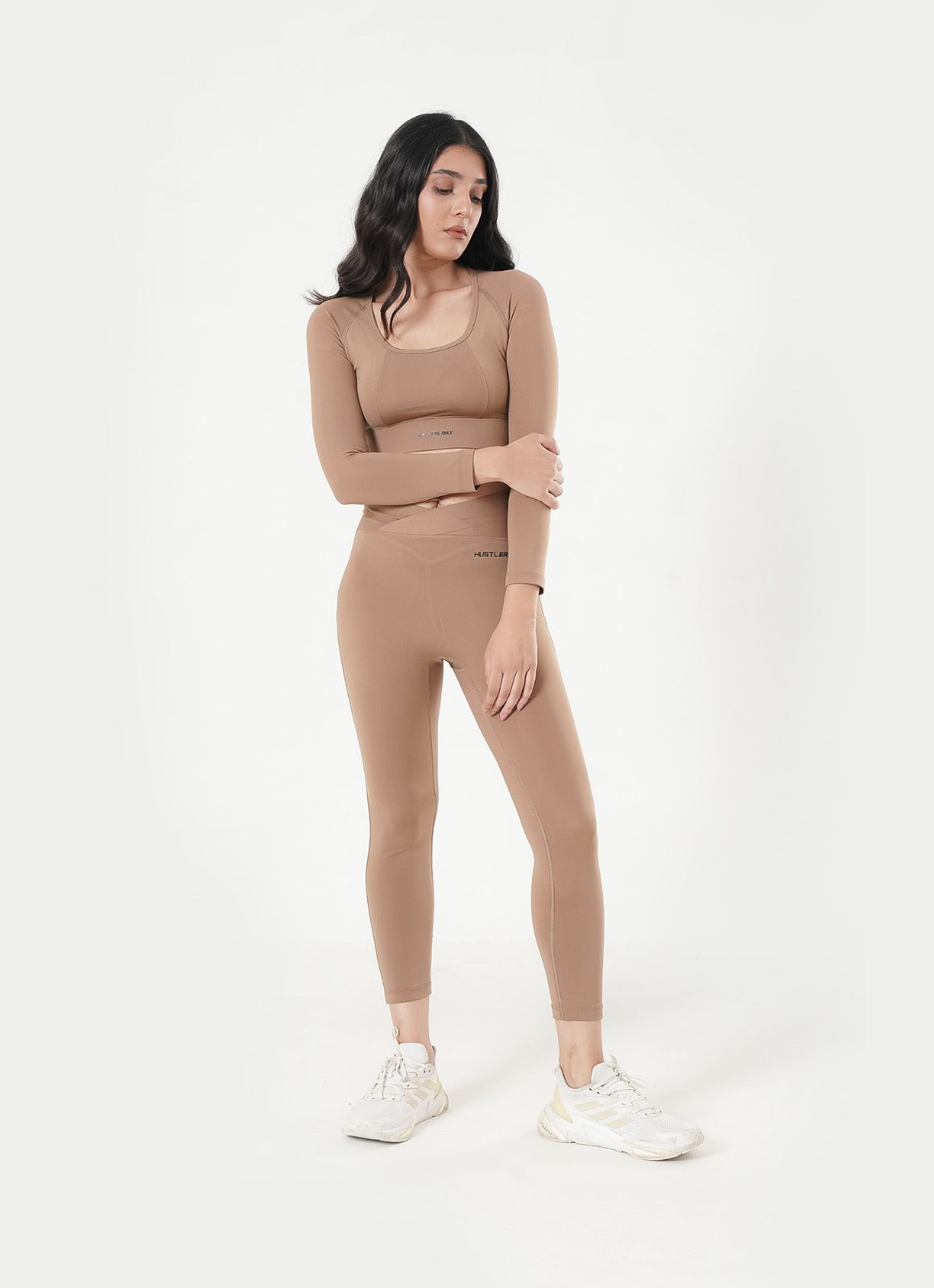 Cross Top - Brown