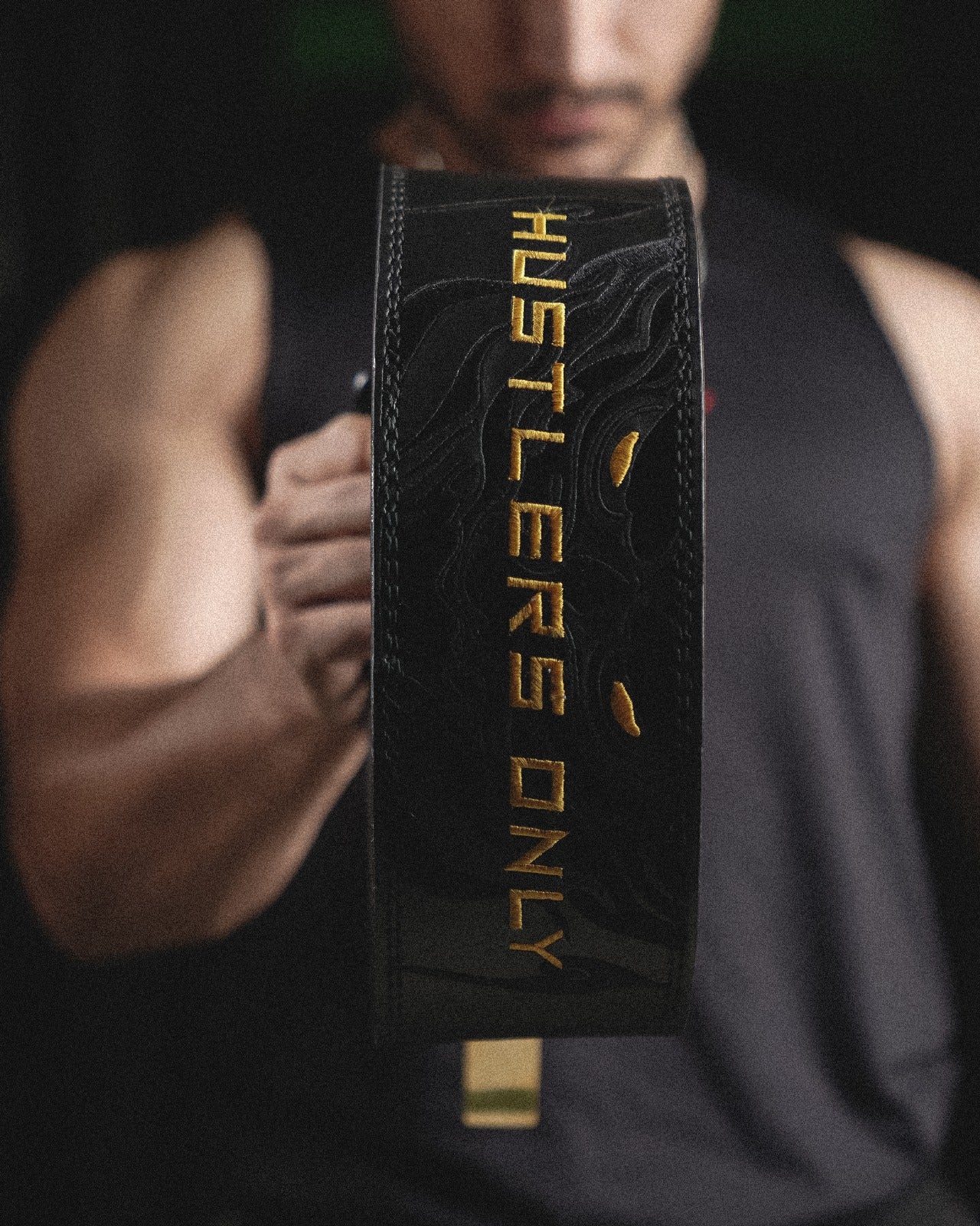 10mm Oni Lever Belt - Black