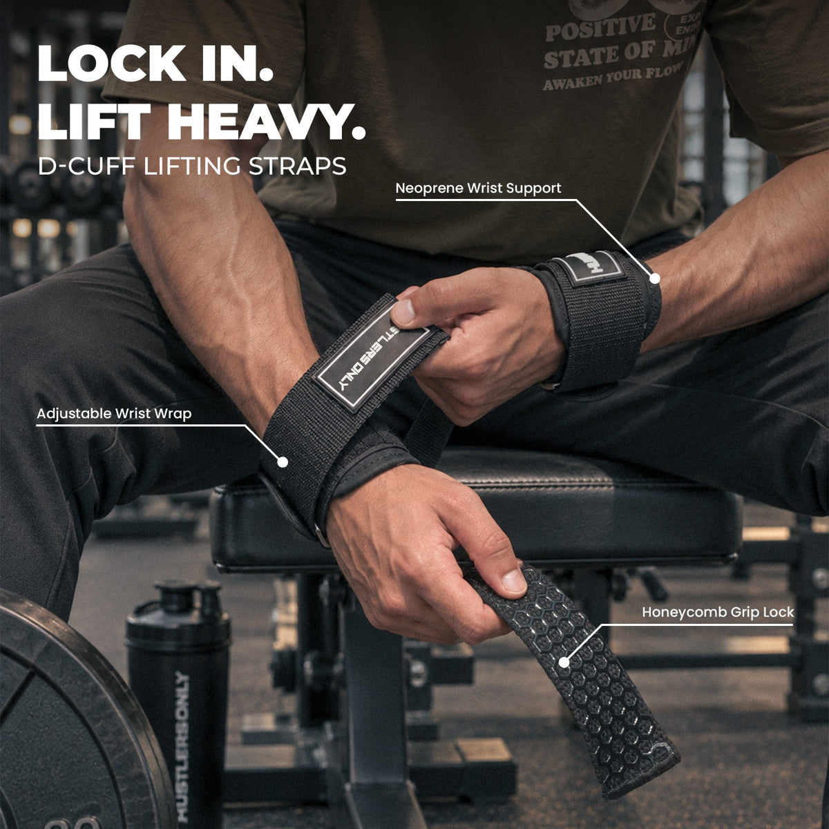 D-Cuff Lifting Straps