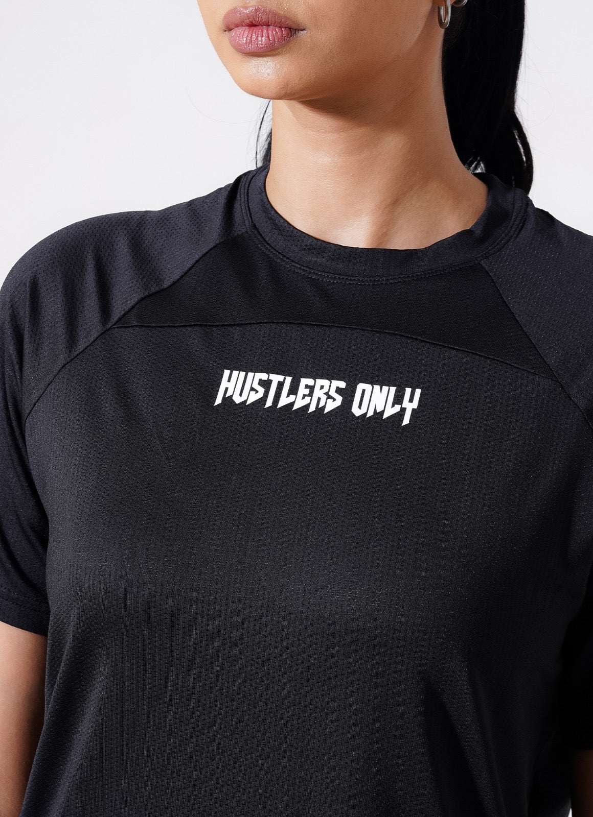 Crest Cardio Tshirt - Jet Black