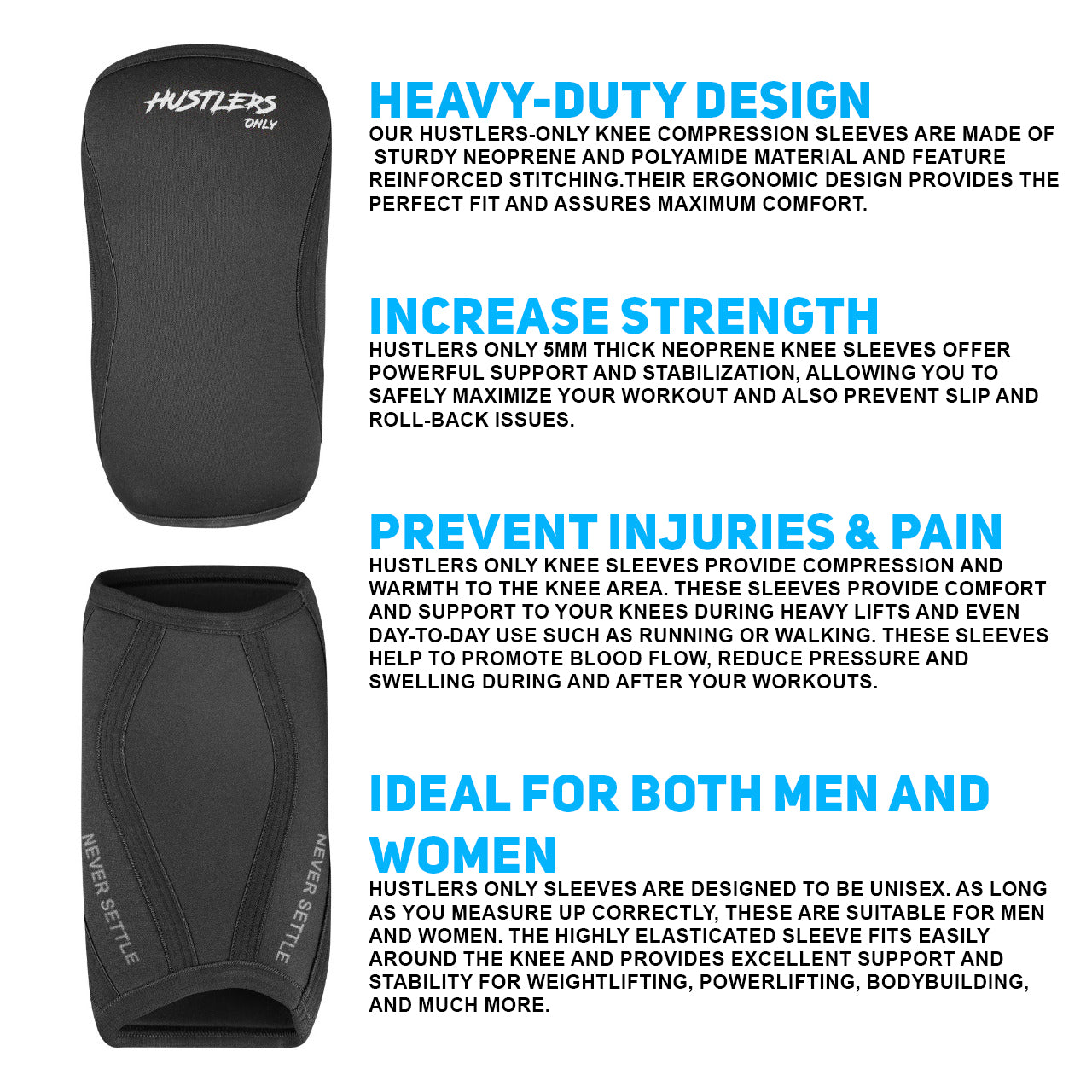 Knee Sleeves-Black