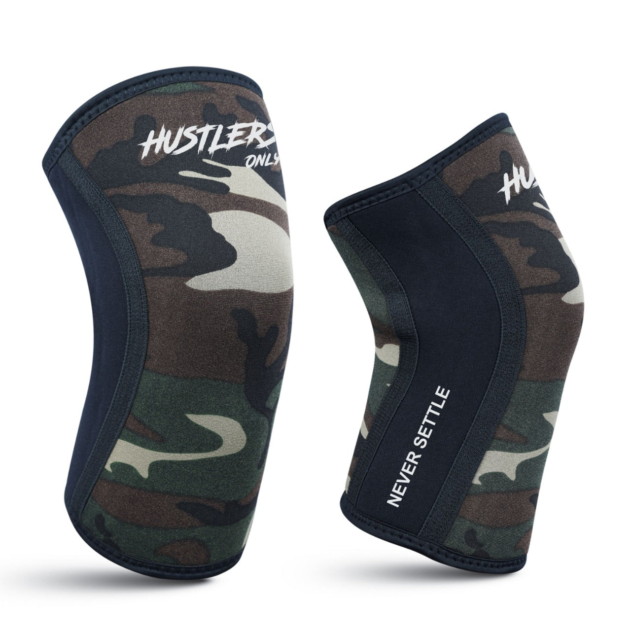 Knee Sleeves Camo for Weightlifting - HustlersaOnlyPk