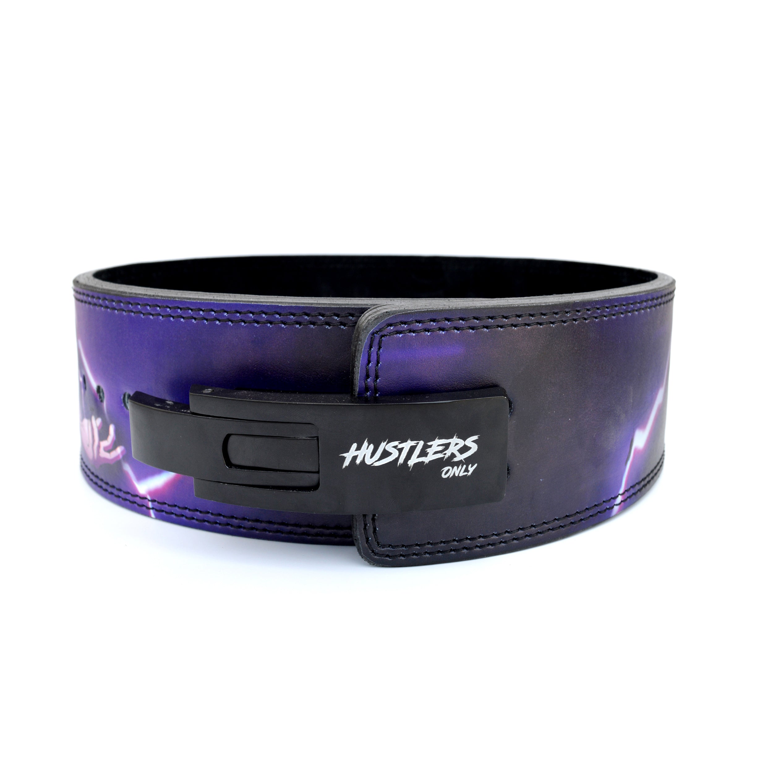 Anime Weight Lifting Action Lever Belt (Inspirit Purple)