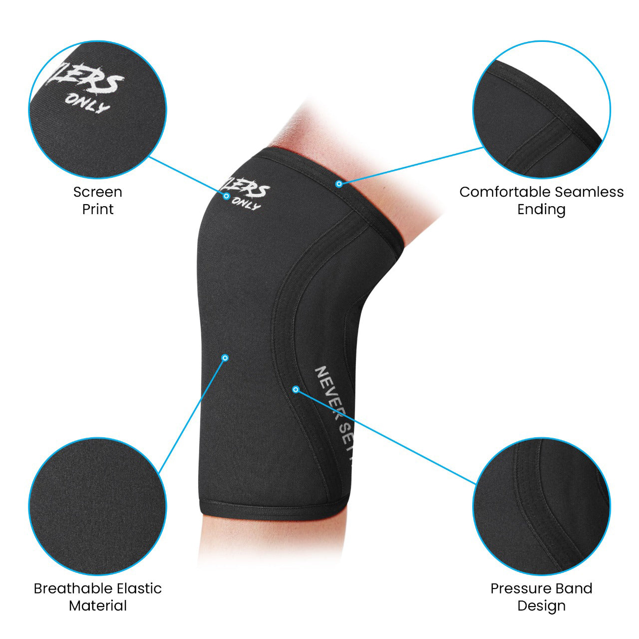 Knee Sleeves-Black