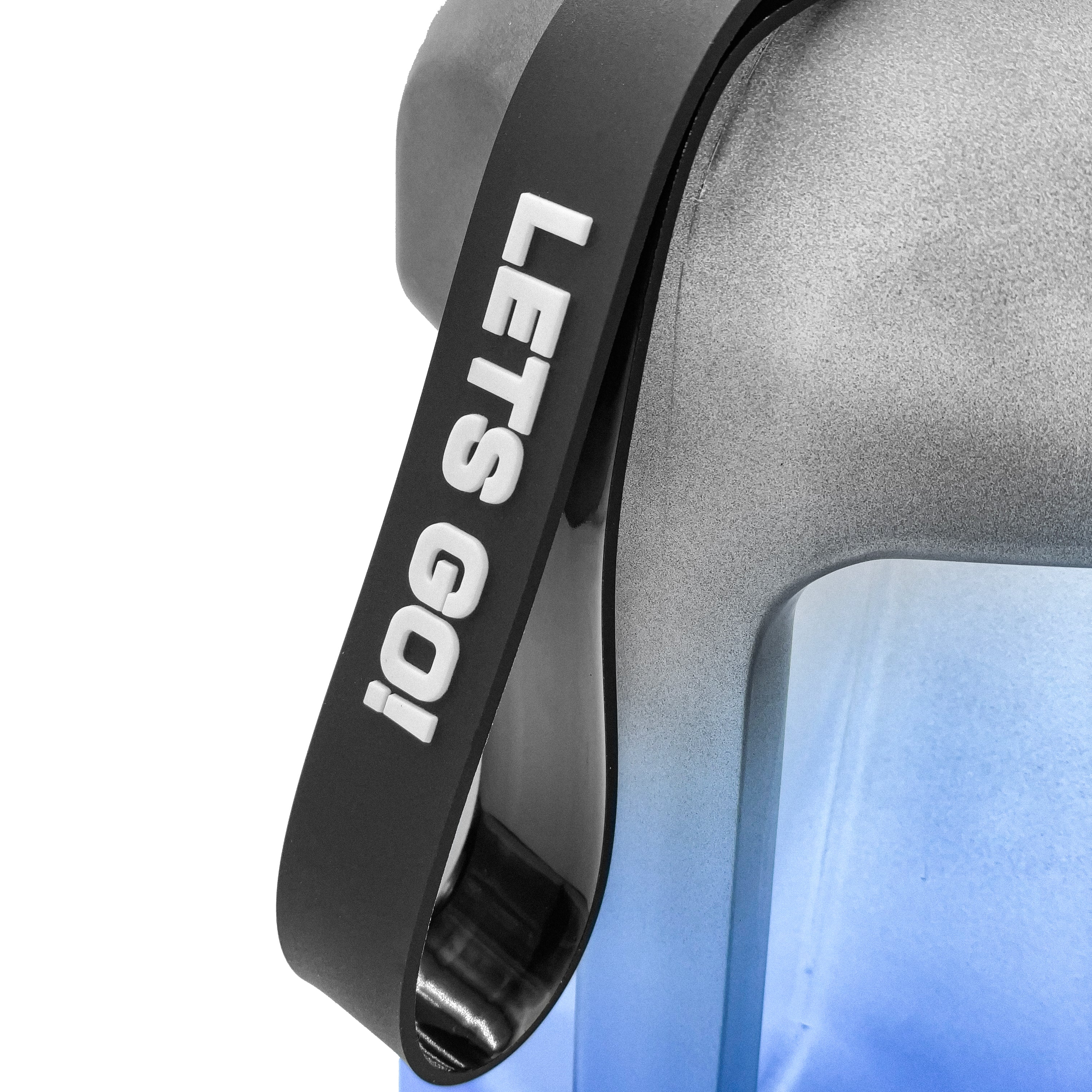 OG 2.2 Liter Water Bottle with Straw - Black/Blue
