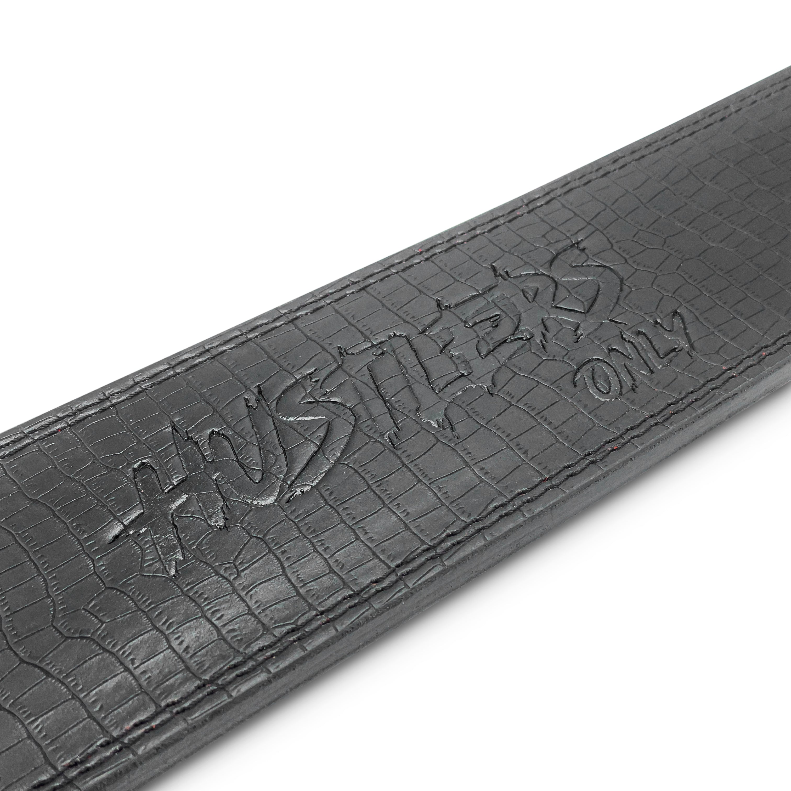 Snake Skin Weightlifting Lever Belt