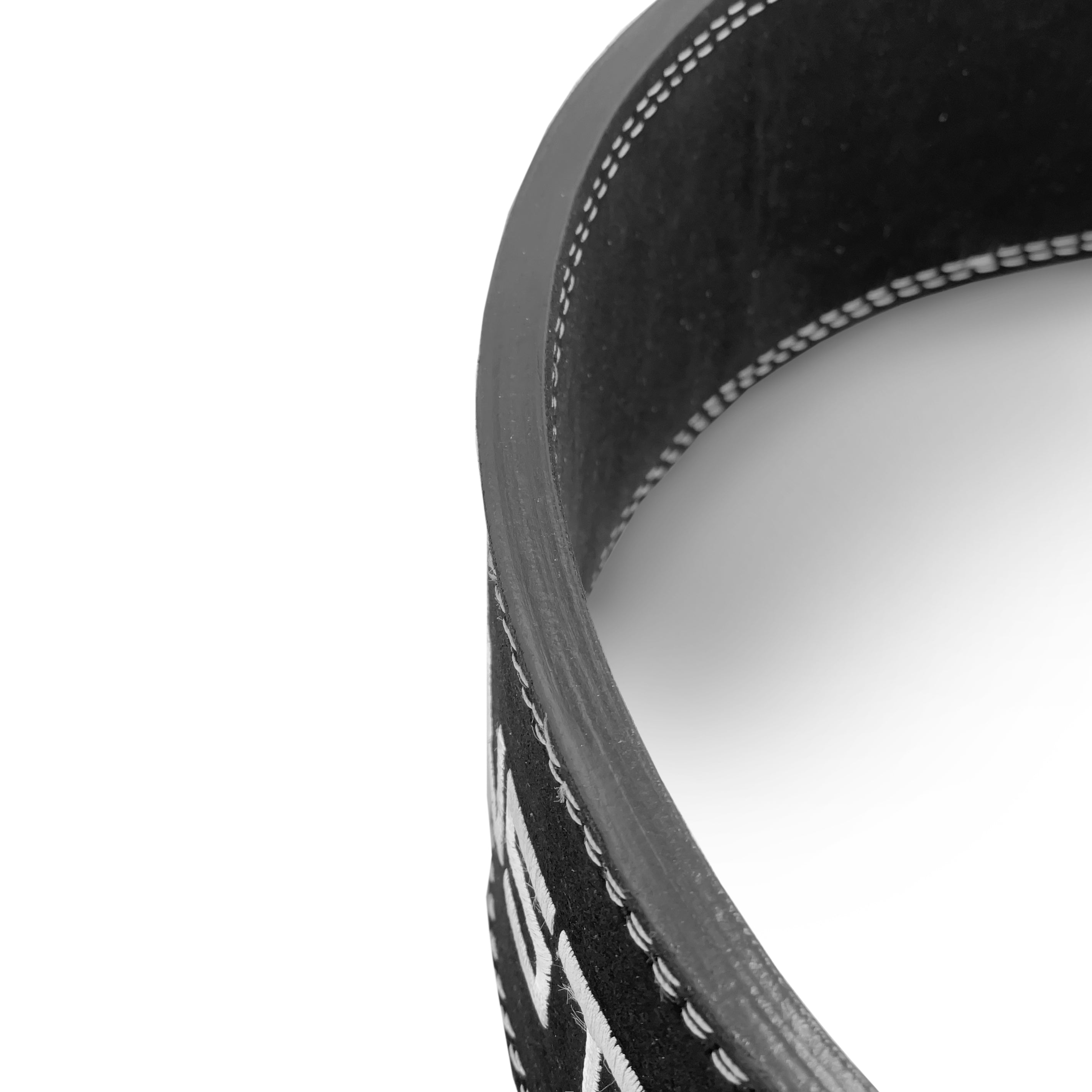 10mm Pro Suede Weightlifting Lever Belt - Black