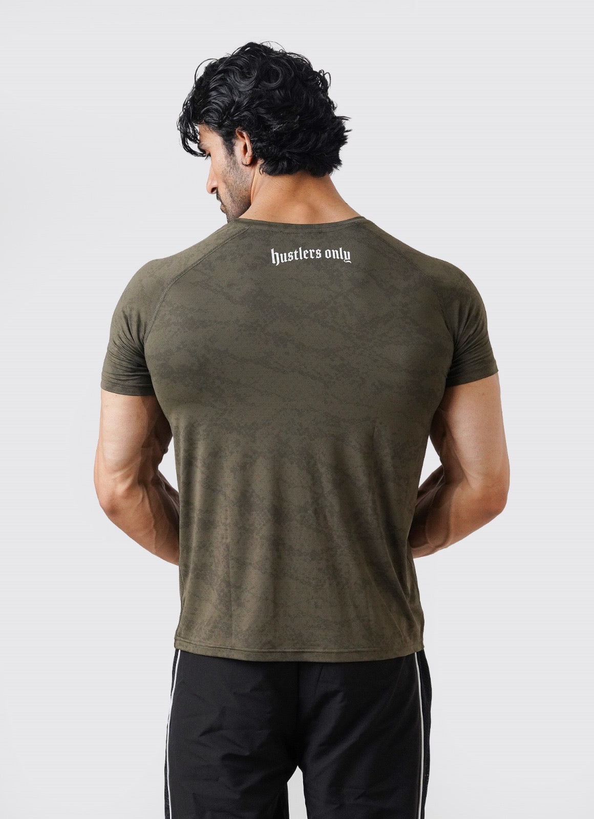 Statement Muscle Tshirt - Olive