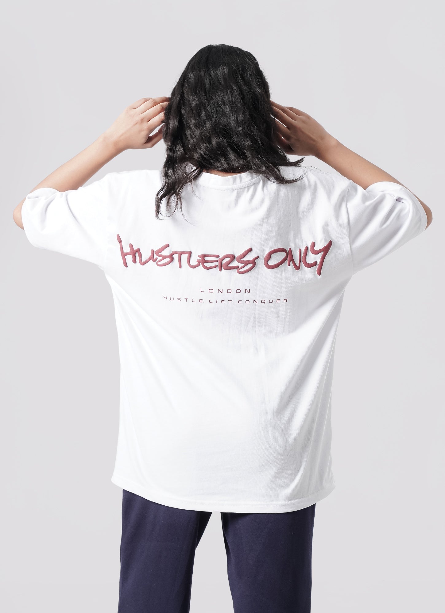 Graffiti Oversized T-Shirt - White