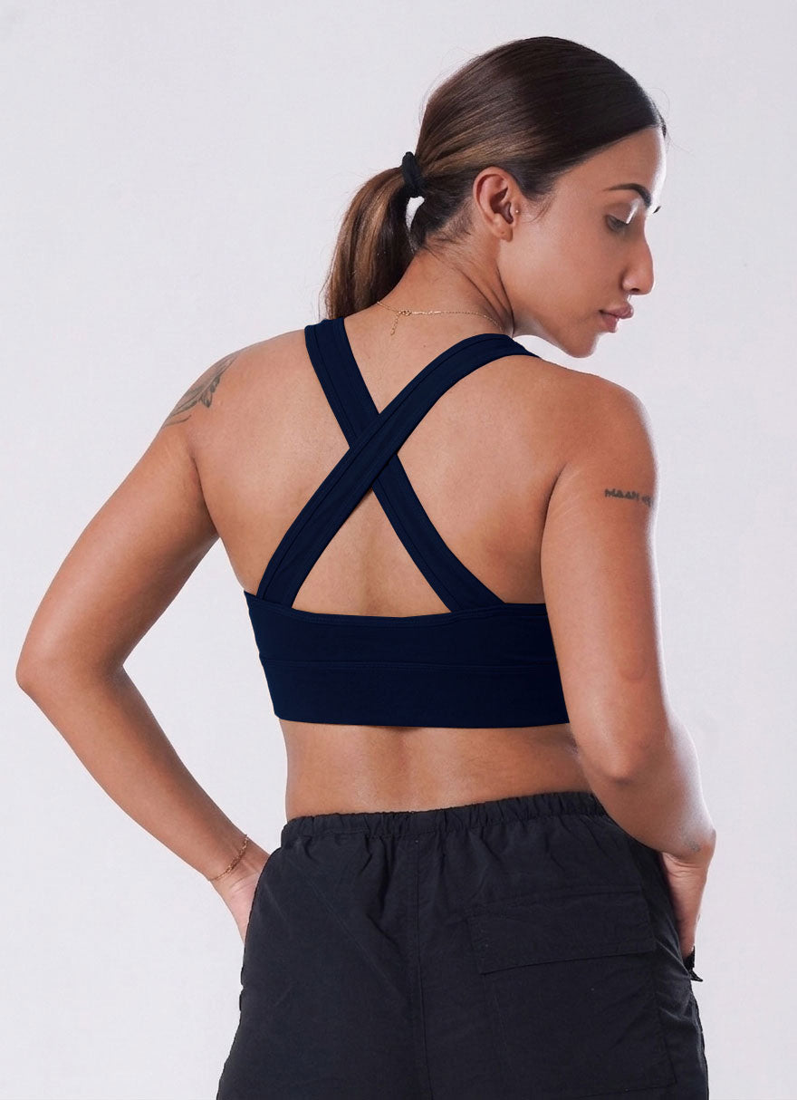 Swift Sports Bra - Navy