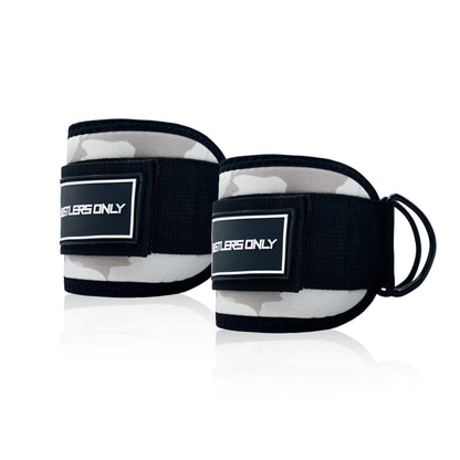 Ankle Straps - White Camo