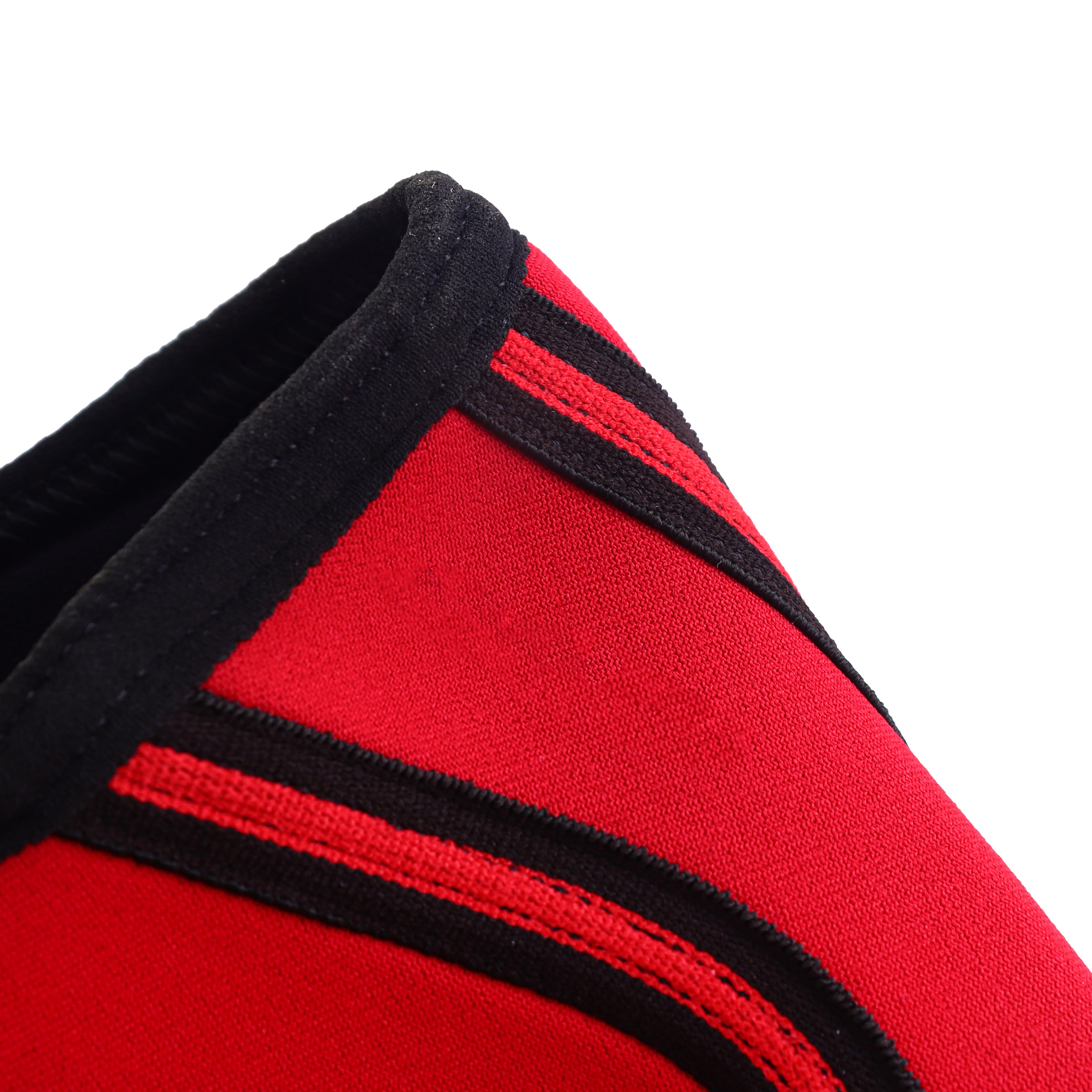 7mm Metal Knee Sleeves - Red