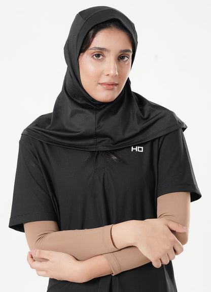 Sports Hijab - Black