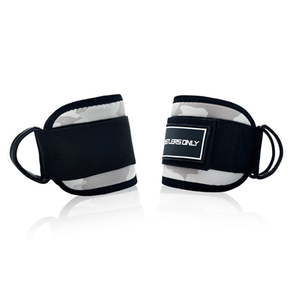 Ankle Straps - White Camo