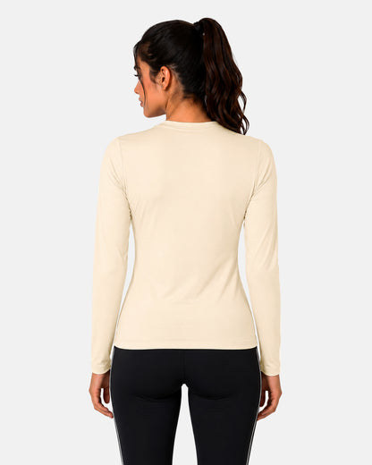 Nova Compression T-Shirt - Beige