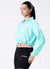 Pursue Zipper Top - Sea Green