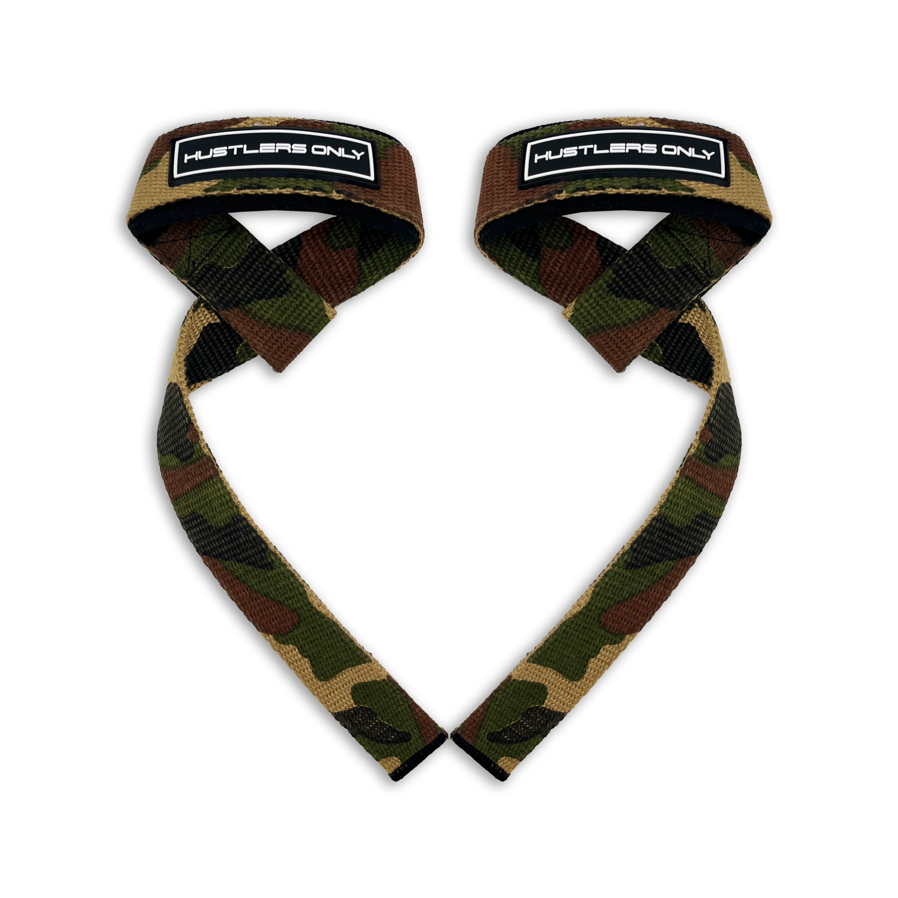 Lifting Straps - Green Camo