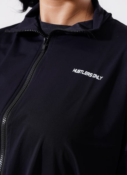 Pursue Zipper Top - Black