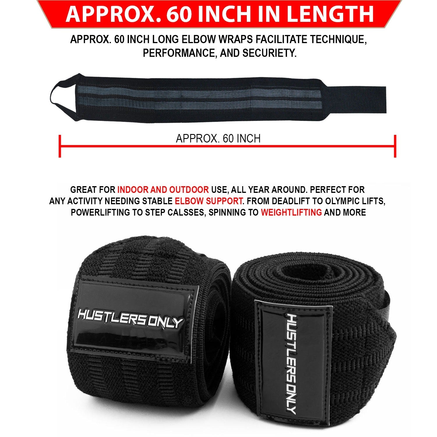 Elbow Wraps - Pair